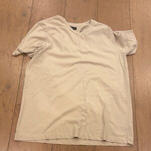 Velvet Cream Short Sleeve Tee